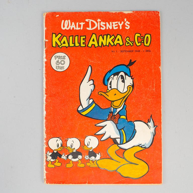 KALLE ANKA, nr 1, 1948.