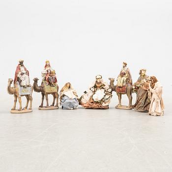 Krubb figures 7 pcs 20th century.