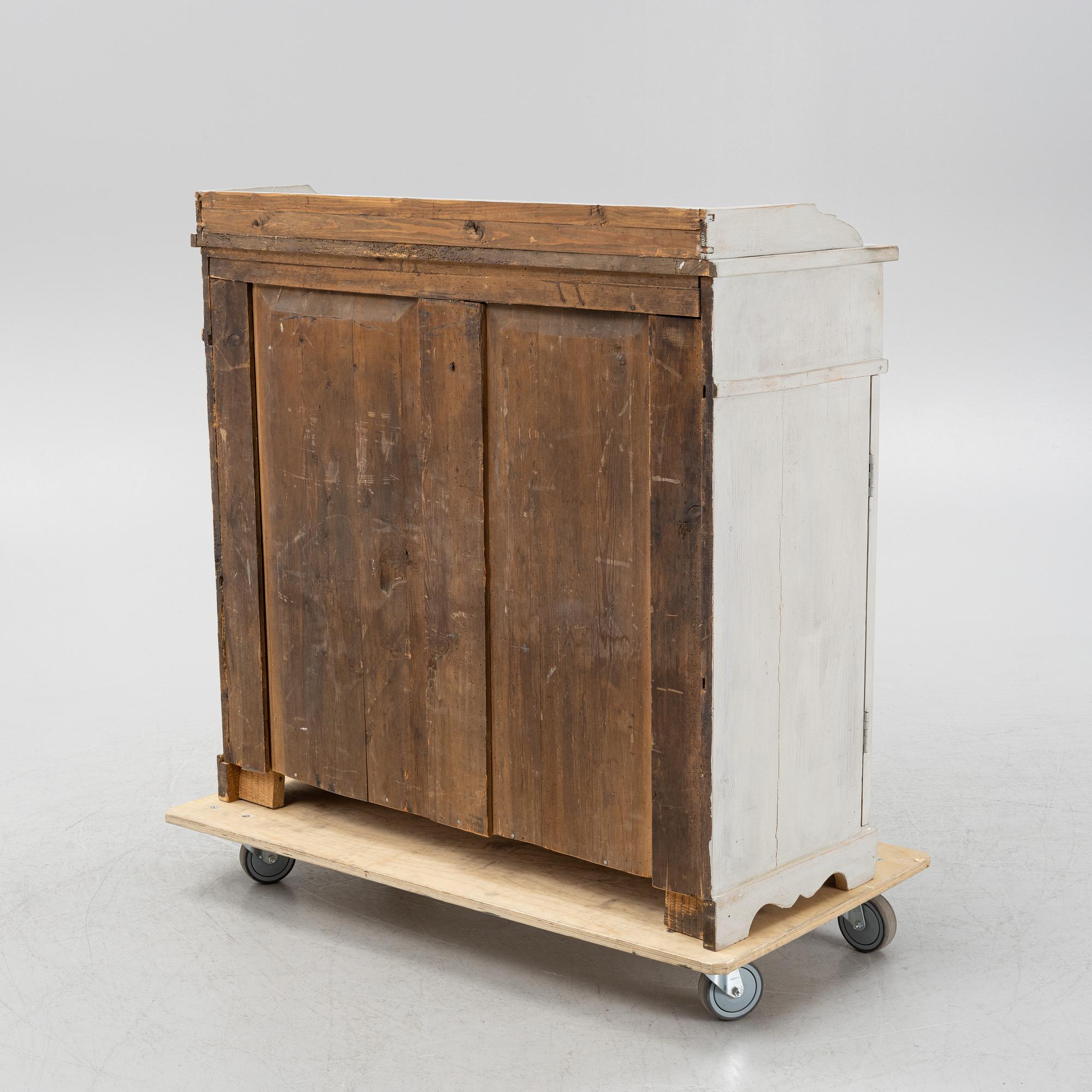 A Gustavian Style Cabinet, 19th century.