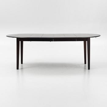 A contemporary dining table.