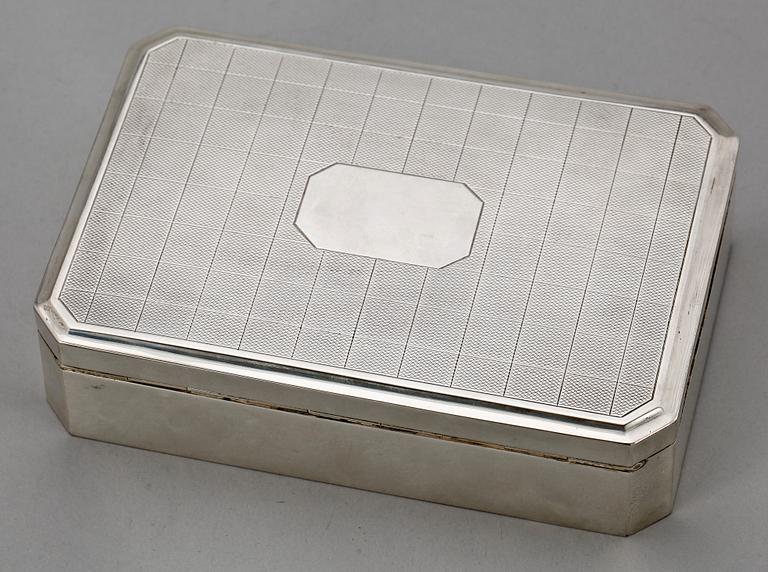 SKRIN, silver, Henry Matthews, Birmingham, England, 1929.