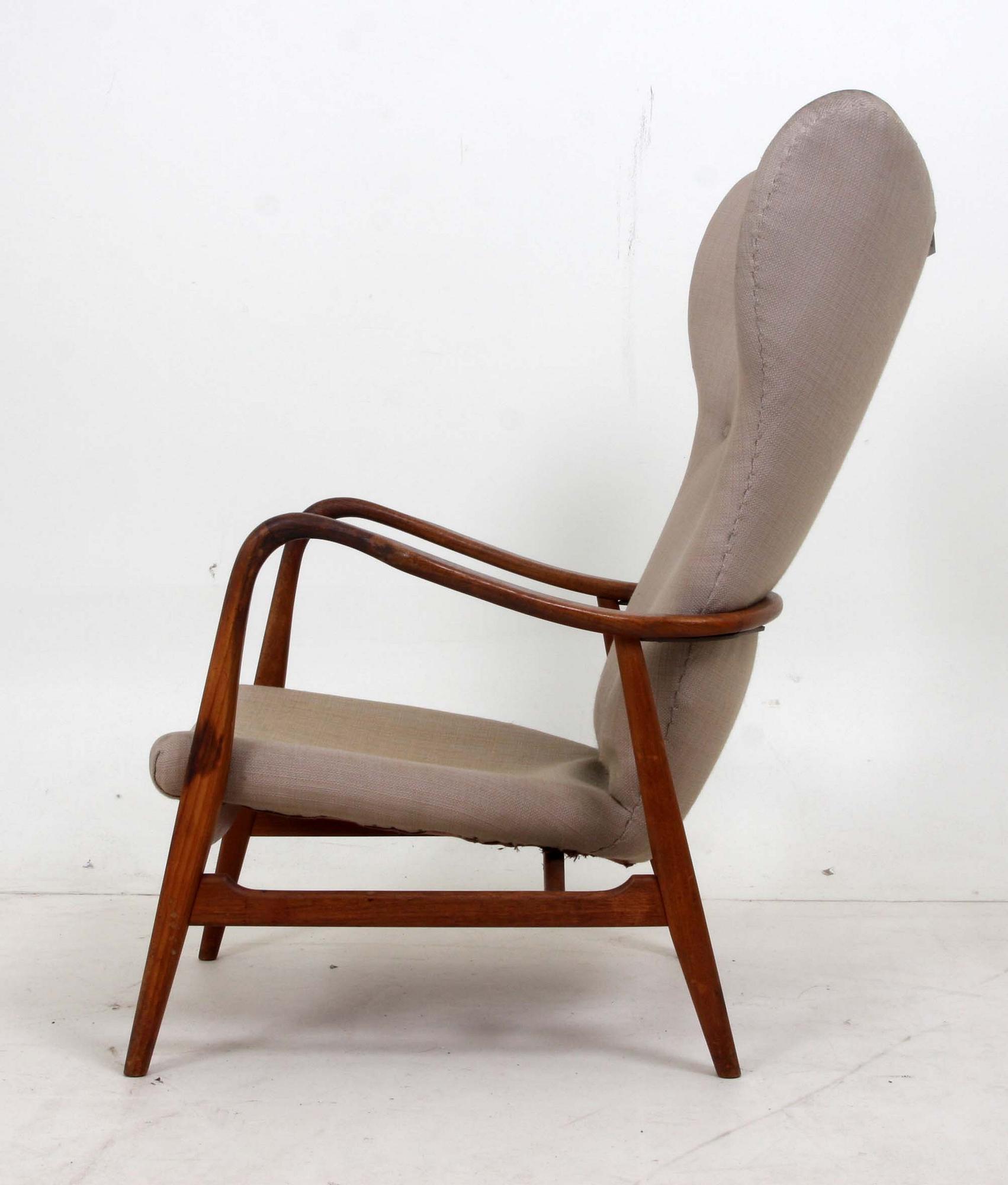 FÅTÖLJ, Danmark, 1950/60-tal.