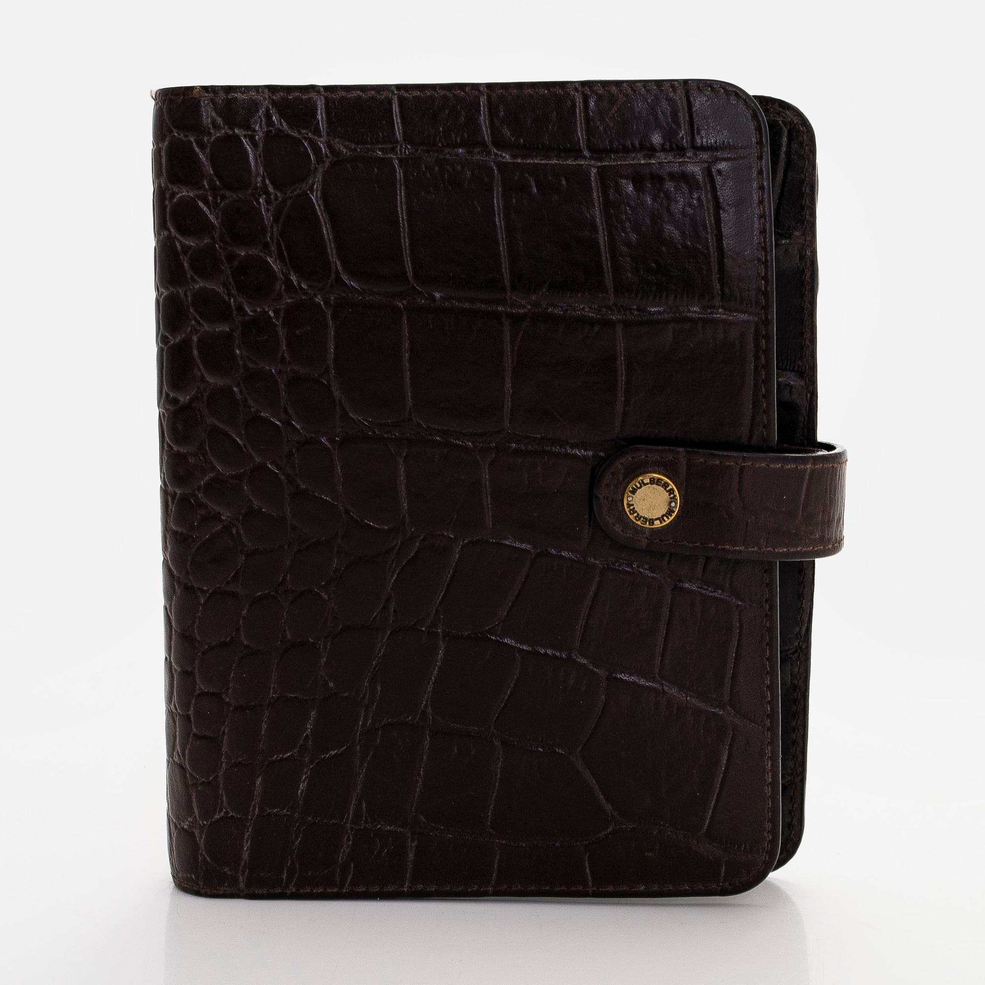 Mulberry, planner cover.