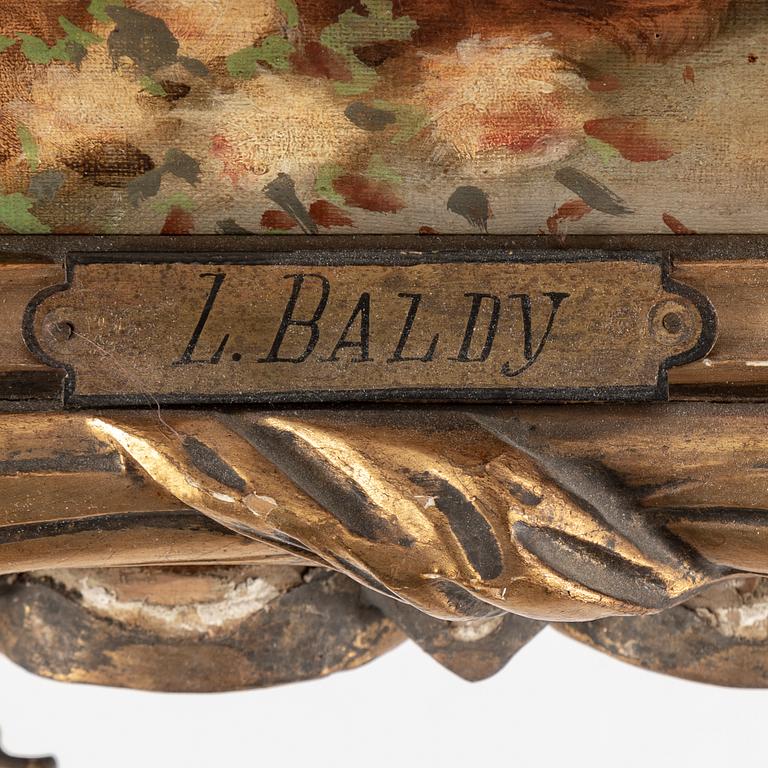 UNKNOWN ARTIST, around 1900. Oil on canvas, signed Baldy.