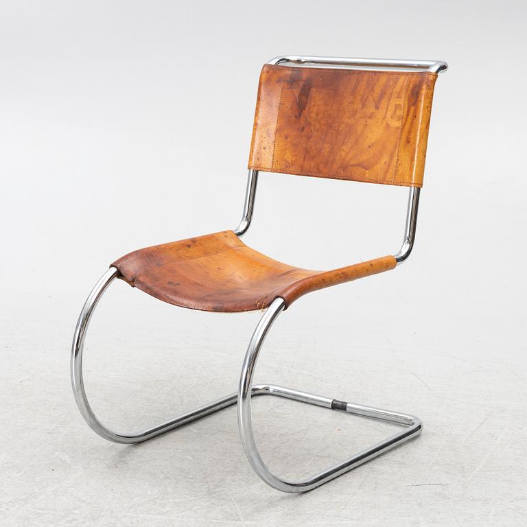 Ludwig Mies van der Rohe, Chair, "MR10", Thonet, likely 1970s.