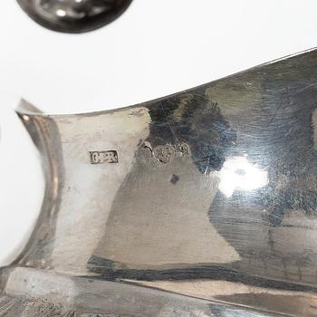 Gustaf Fredrik Richter, gräddkanna, silver, empire, Stockholm 1818-1827 (1863).