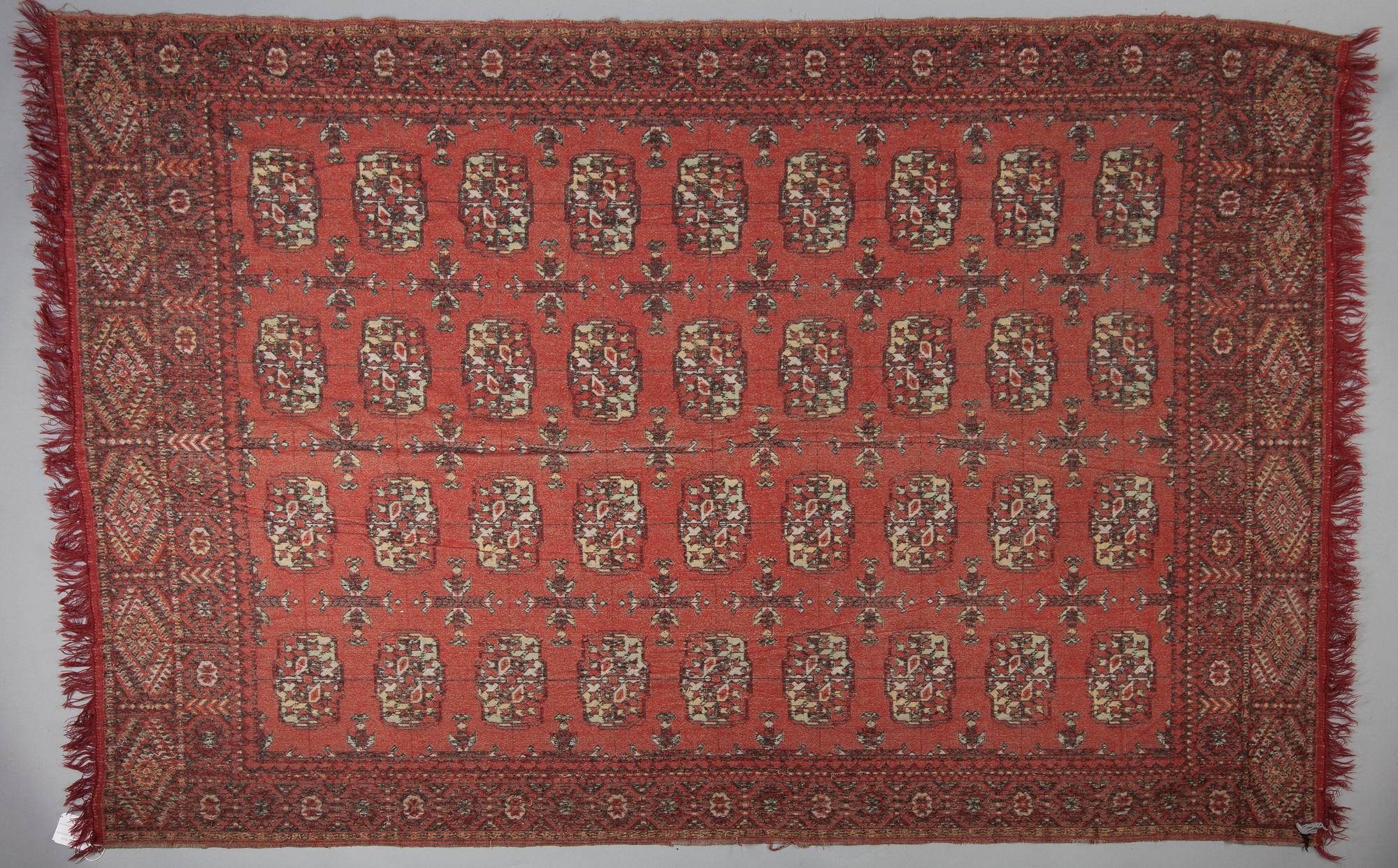 TEXTIL, plysch. 185x125 cm.