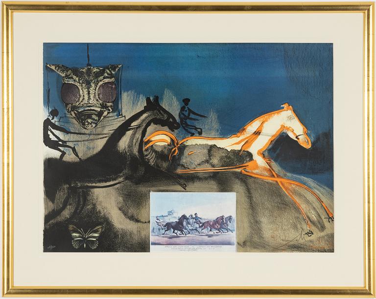 Salvador Dalí, "Stella and Alice Grey. Lantern and Whalebone.".
