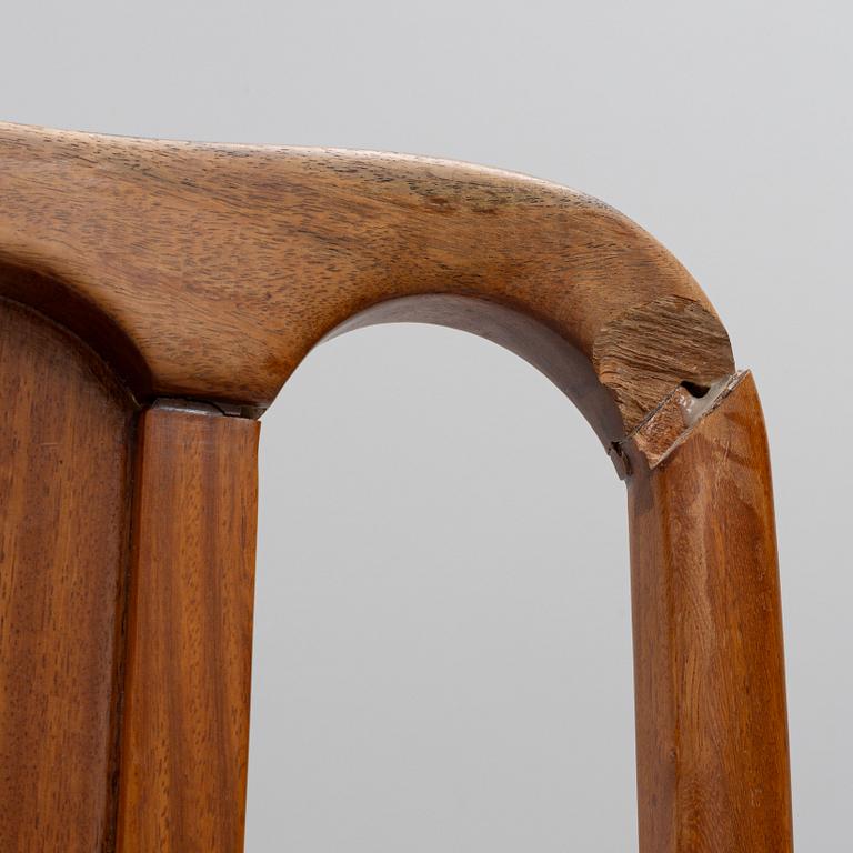 A set of seven chairs, China, late 20th Century.