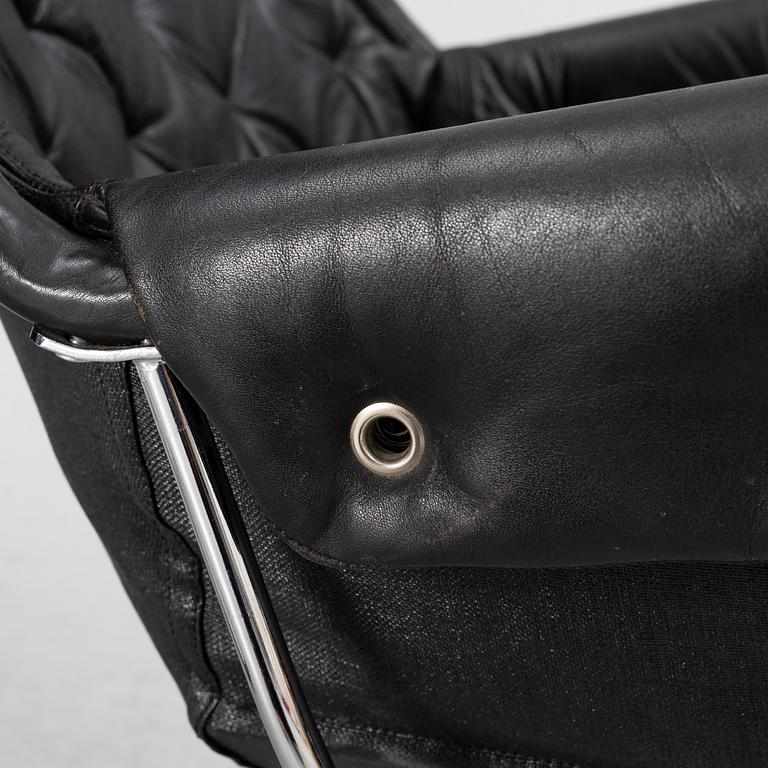 Bruno Mathsson, a pair of 'Jetson' swivel easy chairs, by Dux.