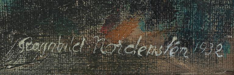 RAGNHILD NORDENSTEN, olja på duk, signerad och daterad 1932.