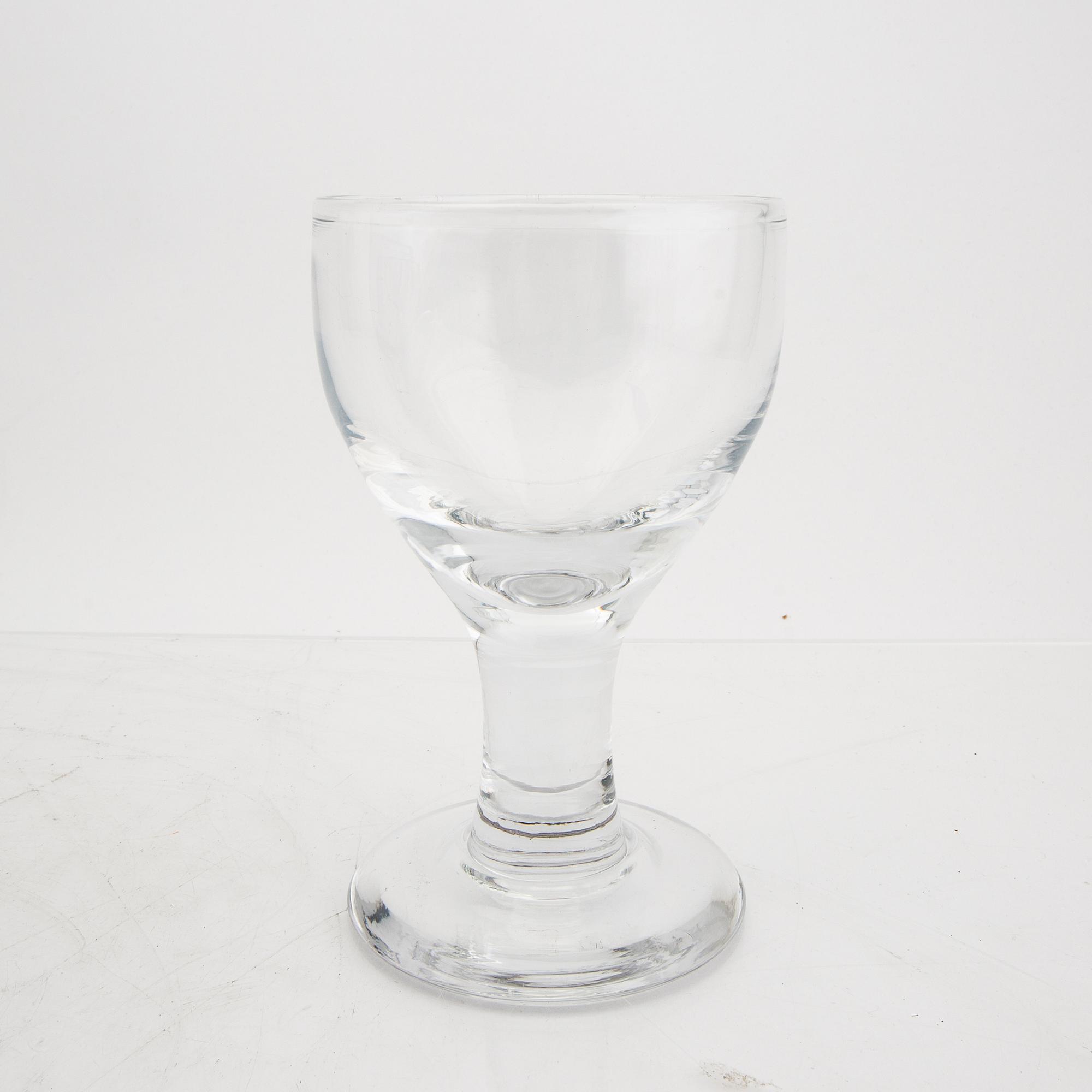 A set of 10 pcs 'Ruben' beer/wineglasses by Signe Persson-Melin.