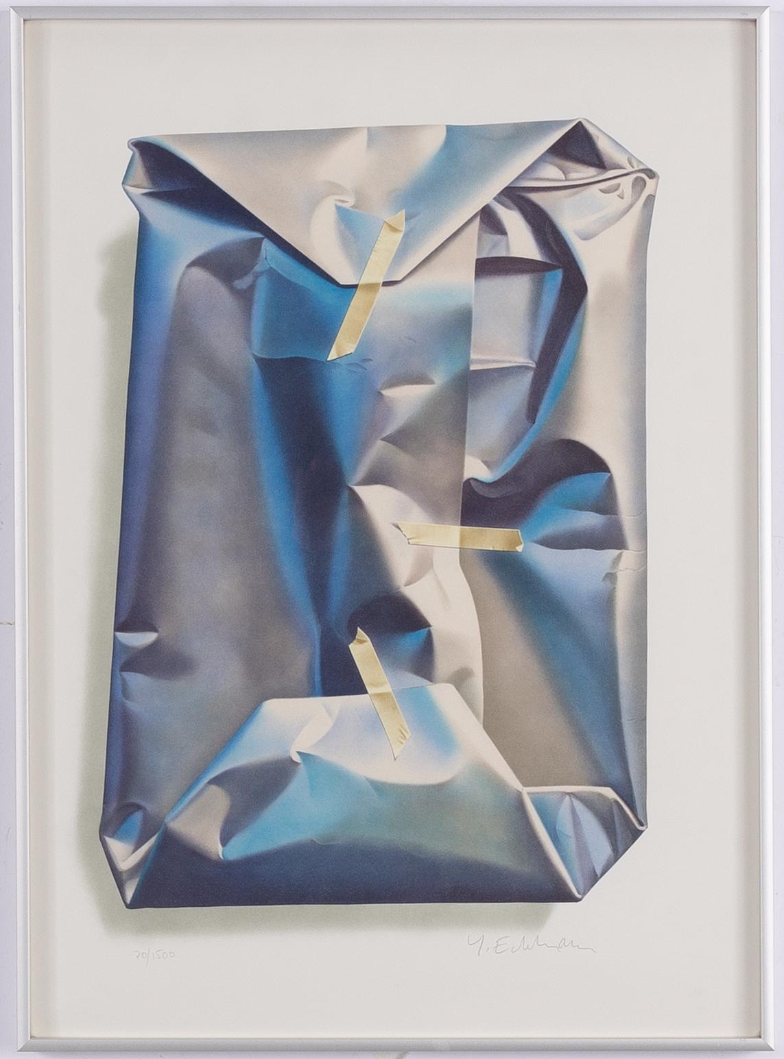 Yrjö Edelmann, 'Packed blue and grey heaven'.