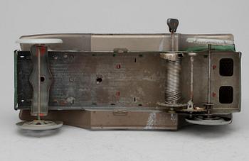 LEKSAKSBIL, plåt, "Orobr", Tyskland, 1900-talets första hälft.