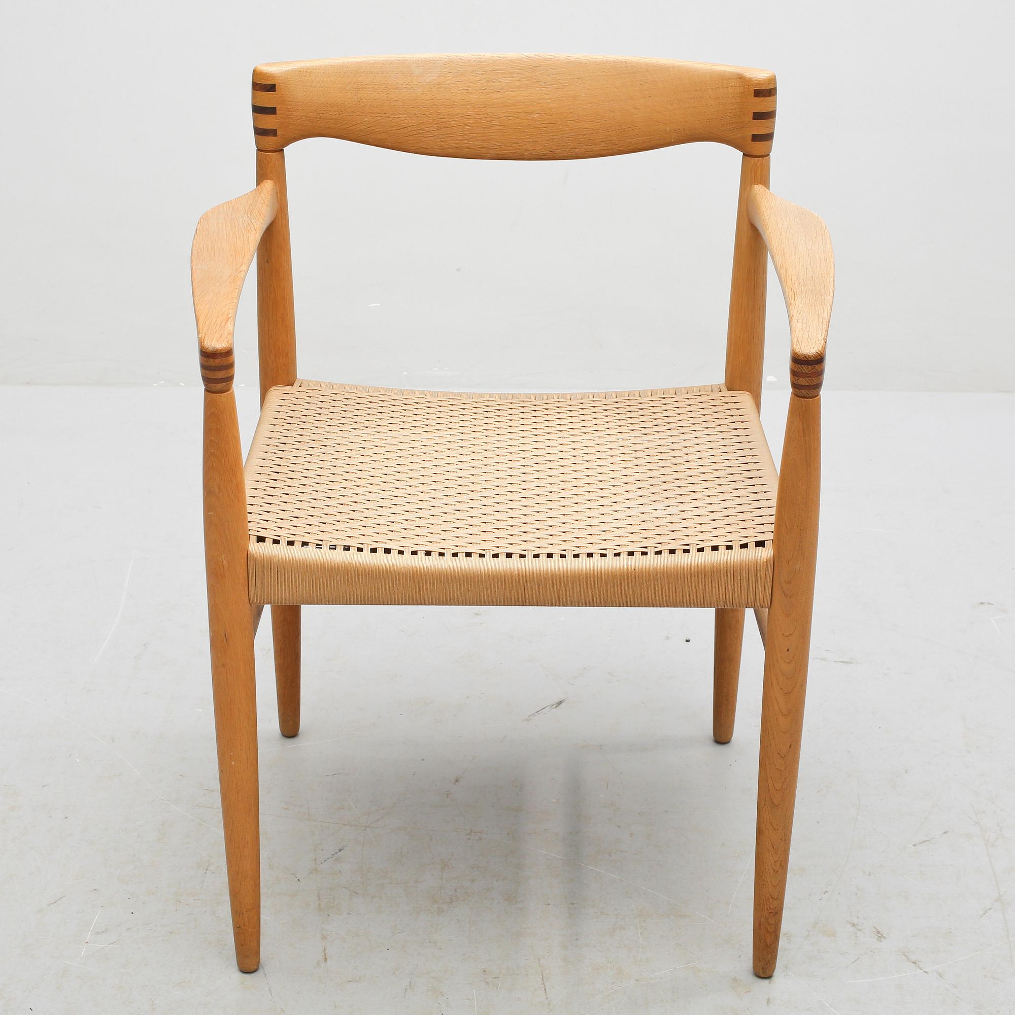 KARMSTOL, "250", H W Klein, Bramin Møbler, Danmark, 1950/60-tal.