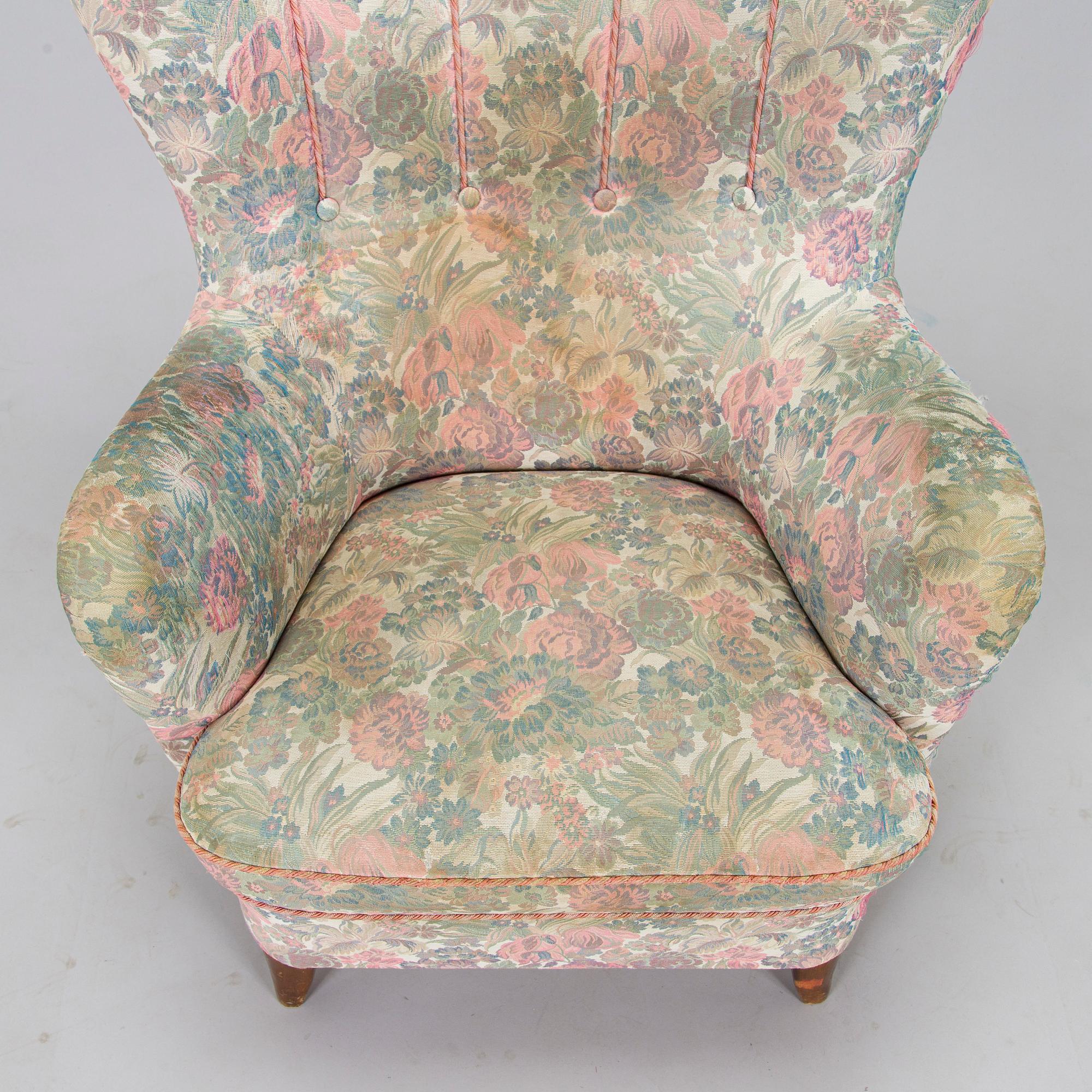 Ilmari Lappalainen, A 'Rex' armchair for Asko, mid-20th century.