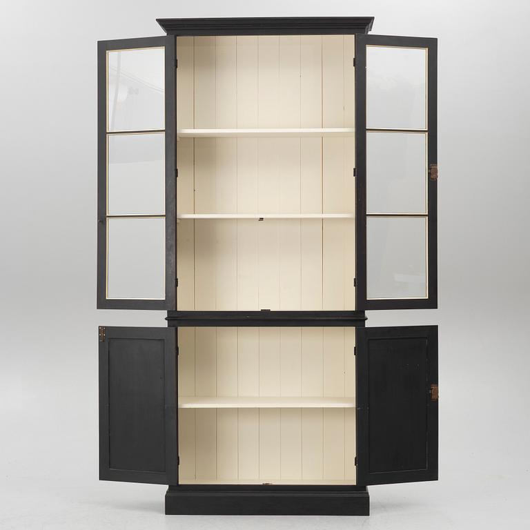 A bookcase, contemporary.
