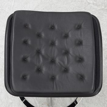 Bruno Mathsson, fåtölj med fotpall "Jetson", DUX, resp Bruno Mathsson International, Värnamo.