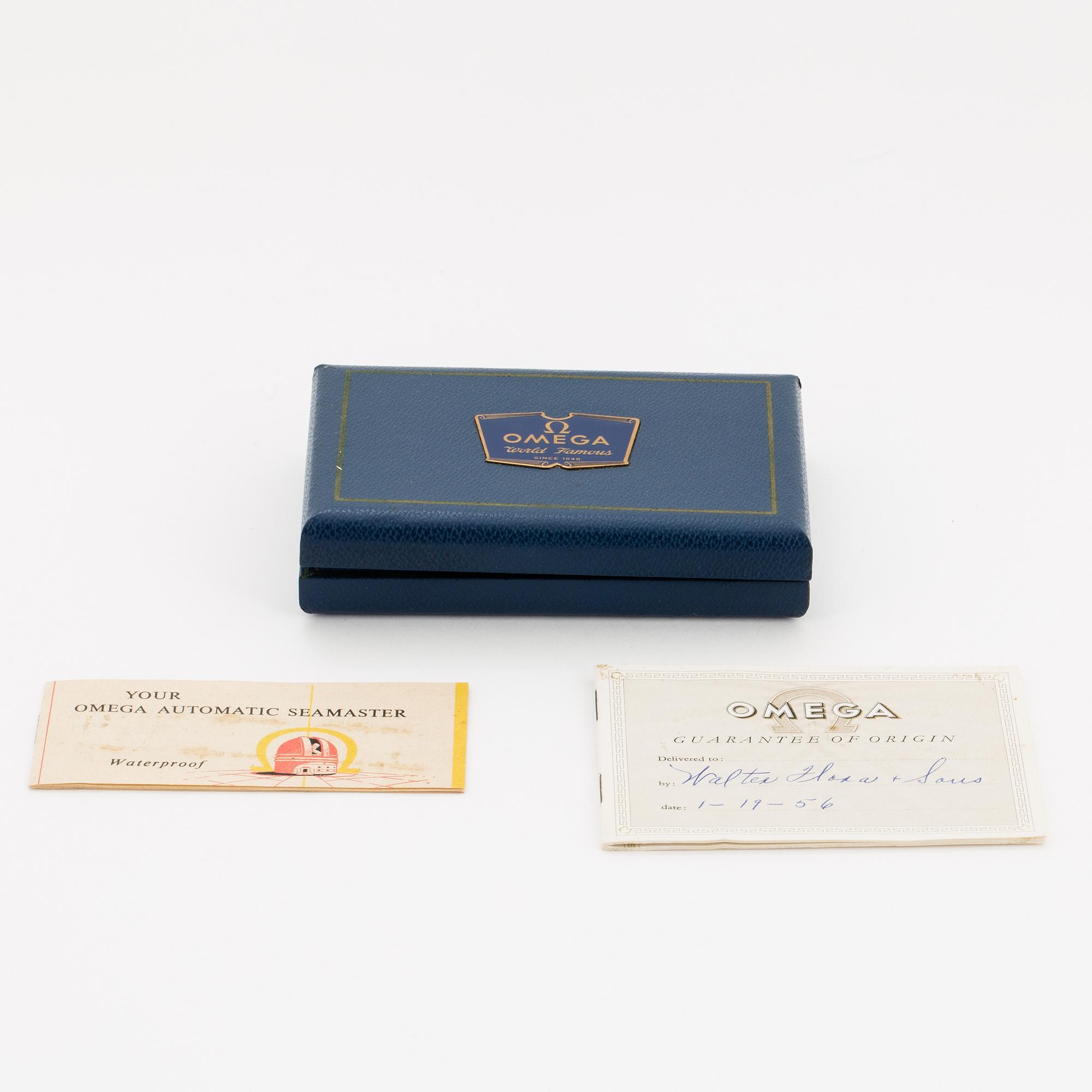 Omega, Seamaster, wristwatch, 34.5 mm.