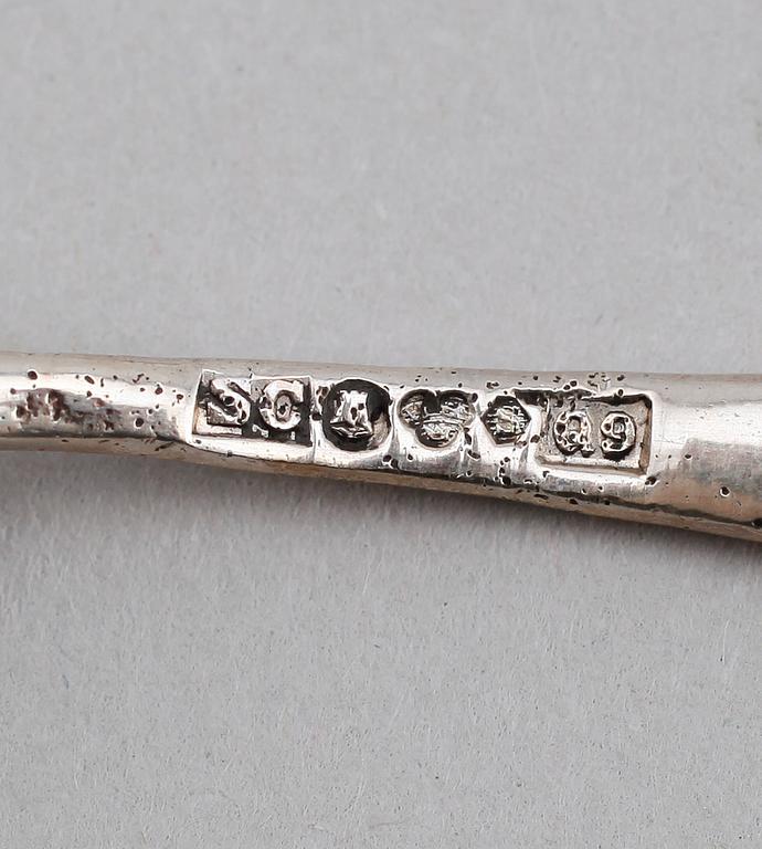 BESTICK, 43 delar, silver. Vikt ca 450 g.