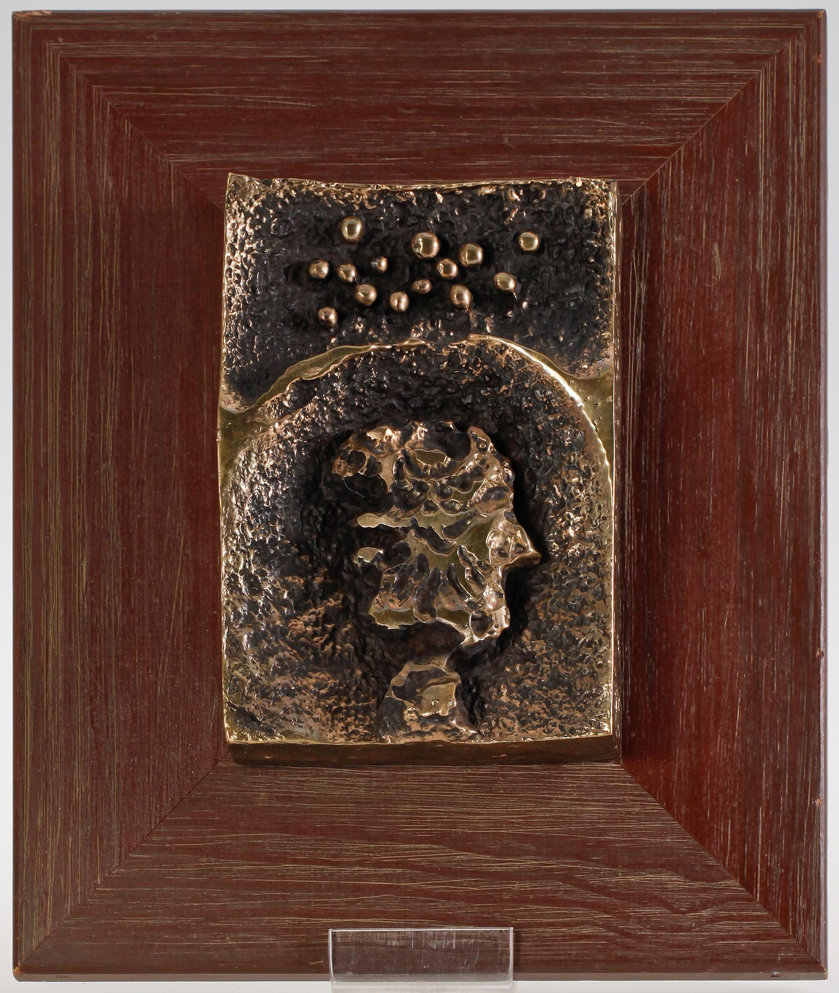 JAMES COIGNARD, relief i brons, numr 7/60.