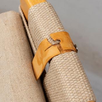 BRUNO MATHSSON, fåtölj, "Eva hög", Dux, omkring år 2000.