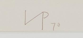 VICTOR PASMORE, färgetsning, signerad, daterad -70 och numrerad 3/60.