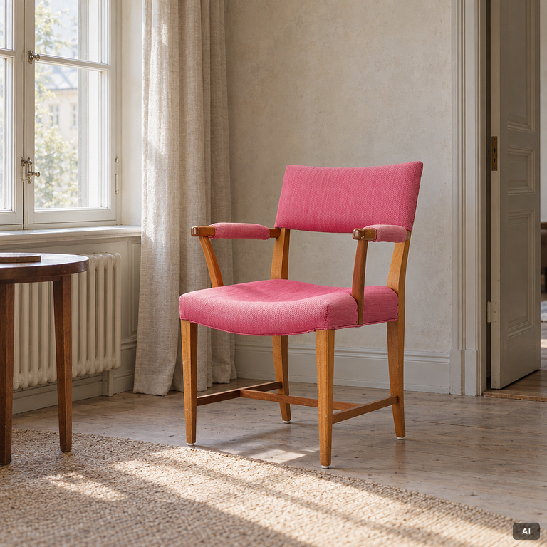 Josef Frank, Armchair, model 695, Firma Svenskt Tenn.