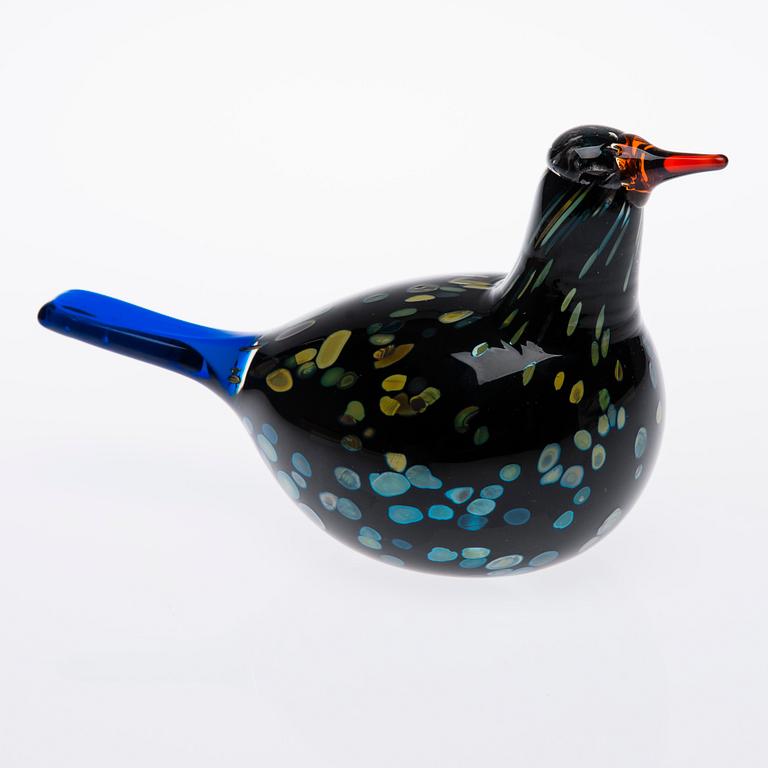 VUOSILINTU 2003, lasia, signeerattu O.Toikka Nuutajärvi.