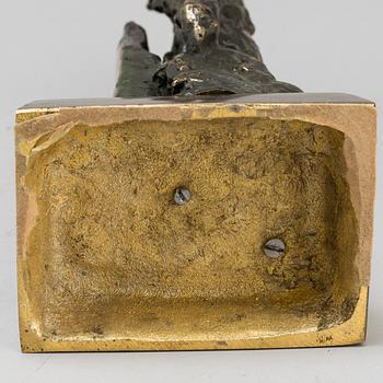 UNKNOWN ARTIST 20TH CENTURY, Sculpture, bronze, signed with monogram. Numbered I/VII. Height 35 cm.