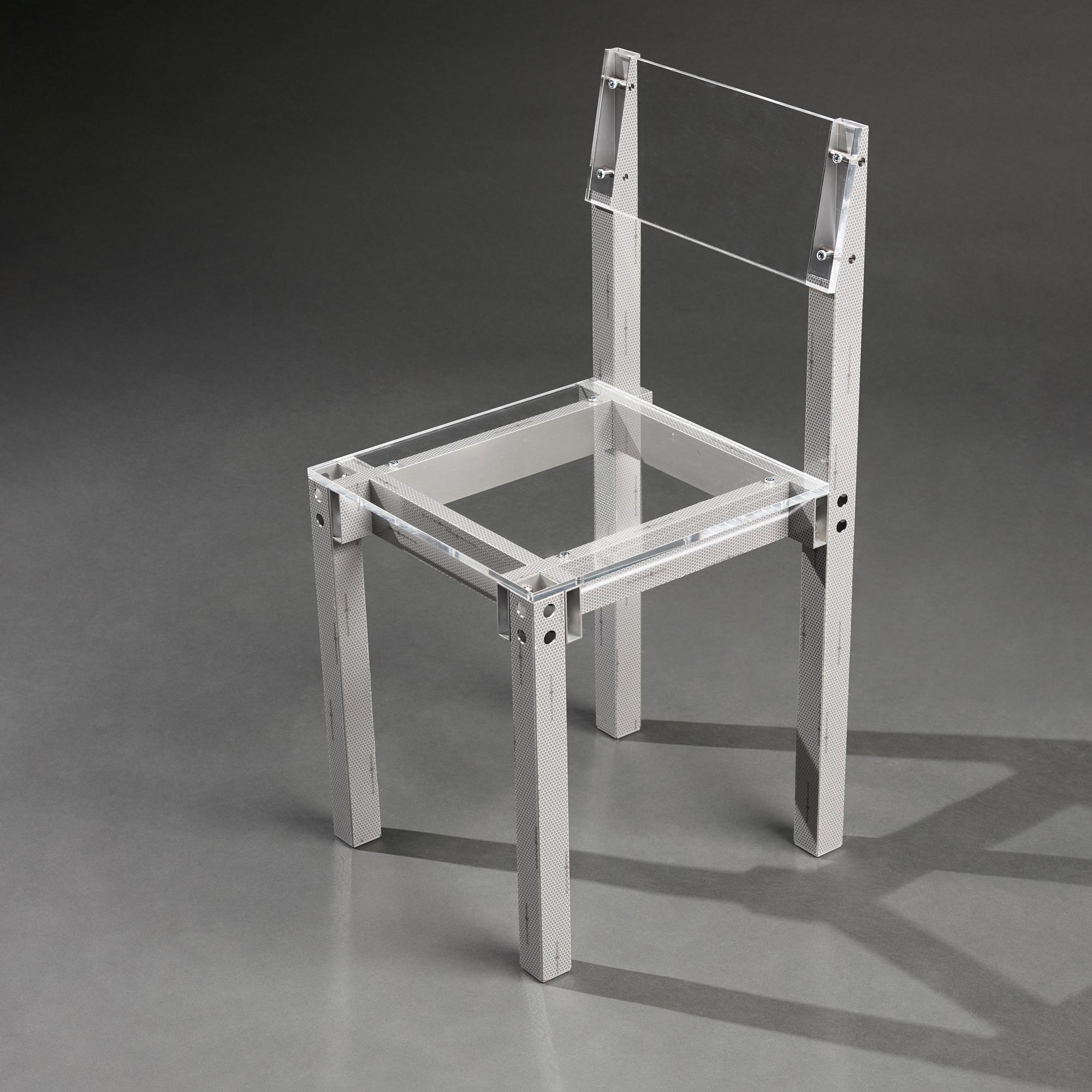 Fredrik Paulsen, stol, unik, "Chair One, Aphex Grin", JOY, 2024.