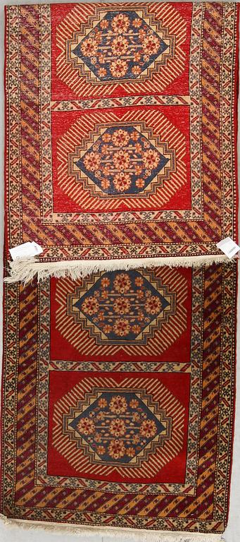 GALLERIMATTA, old, sannolikt Persisk, ca 271x78.