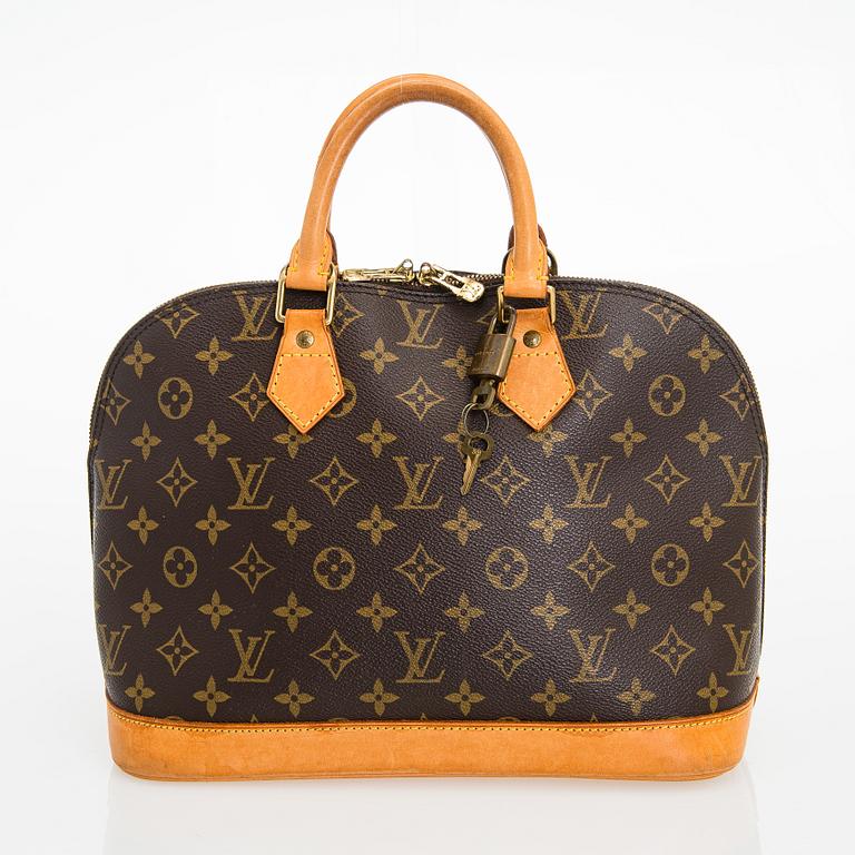 Louis Vuitton, A Monogram Canvas 'Alma' Handbag.