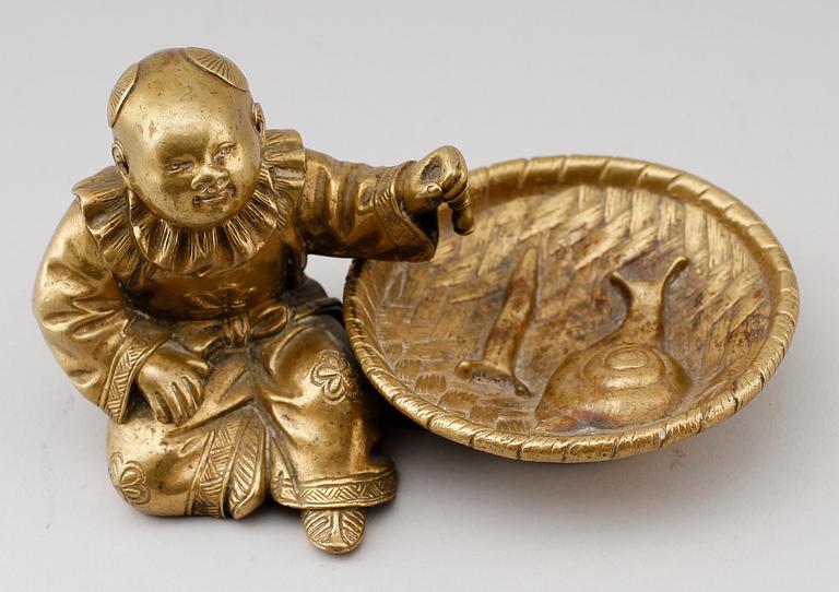RÖKELSEKAR, brons, 1800-/1900-tal.