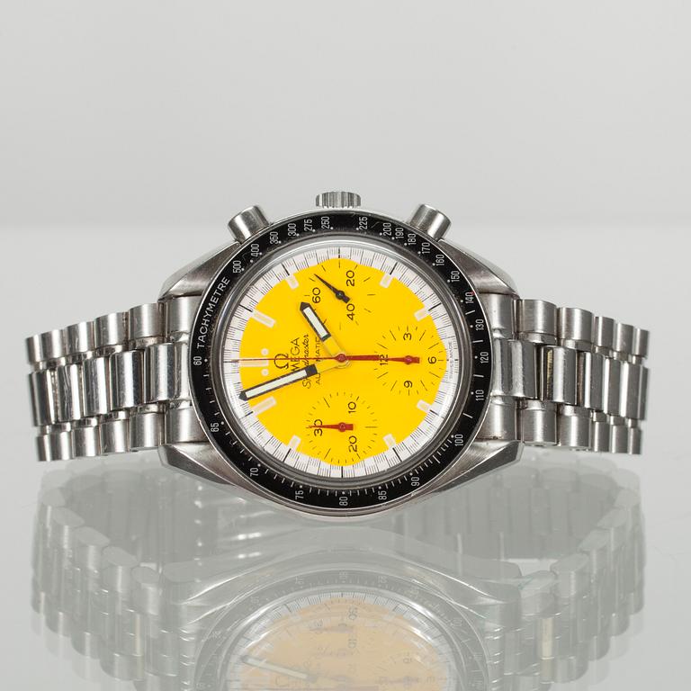 ARMBANDSUR OMEGA Speedmaster Automatic, stål, Michael Schumacher Limited Edition 1997.