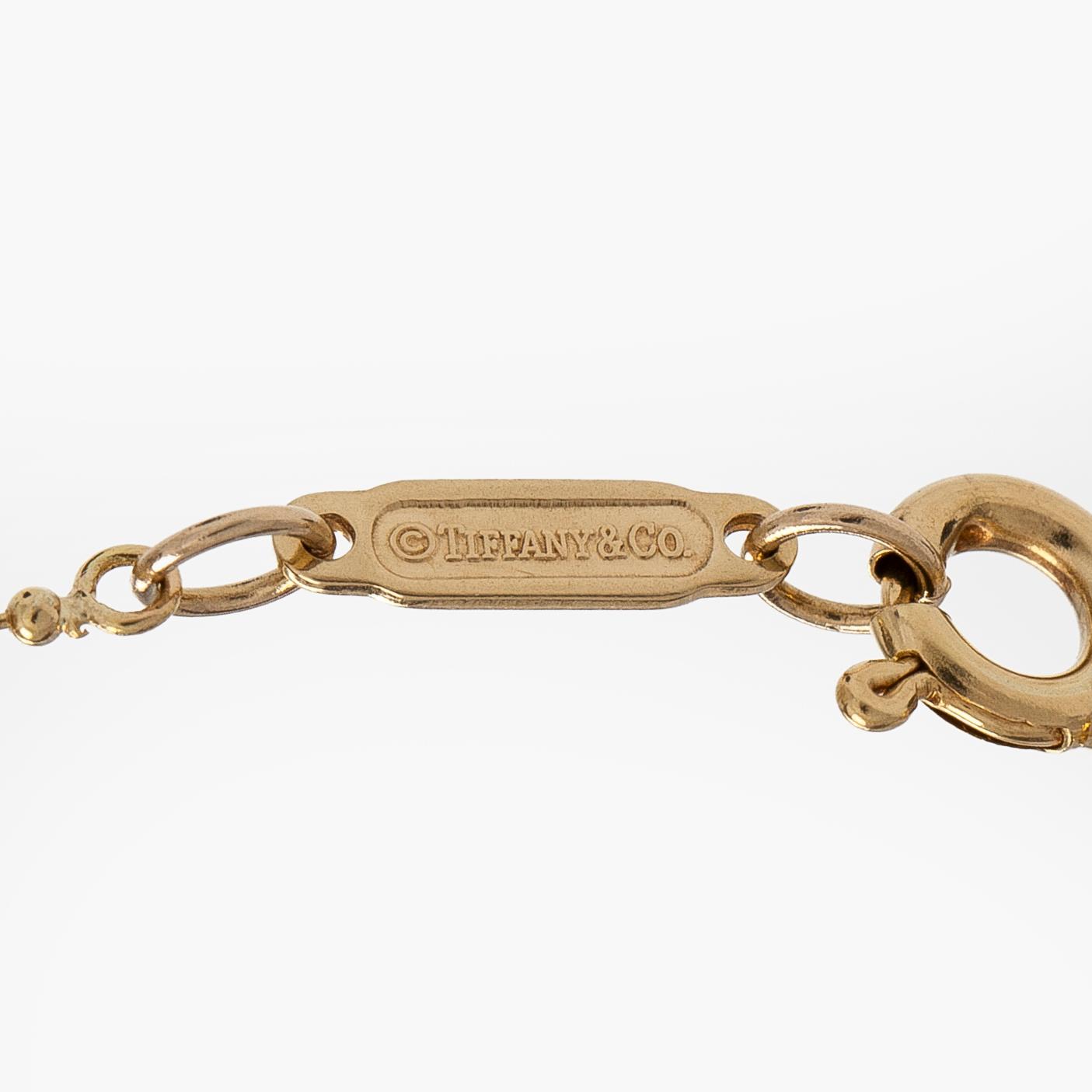 Tiffany & Co, halsband, "Tiffany Keys", 18K guld.