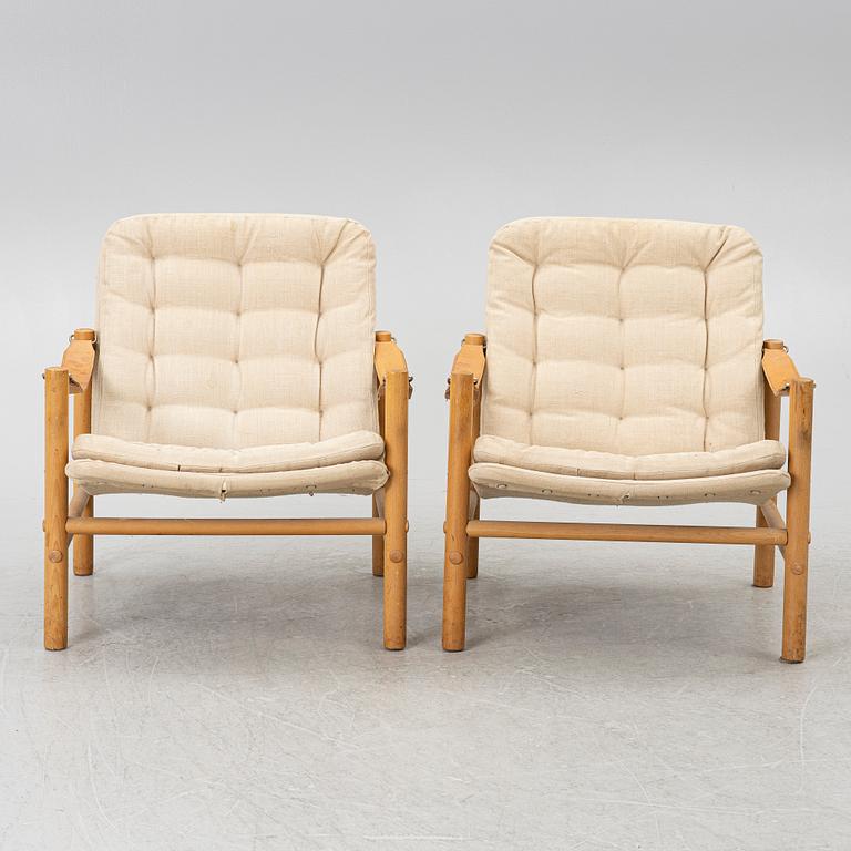 Bror Boije, fåtöljer, ett par, "Junker", DUX.