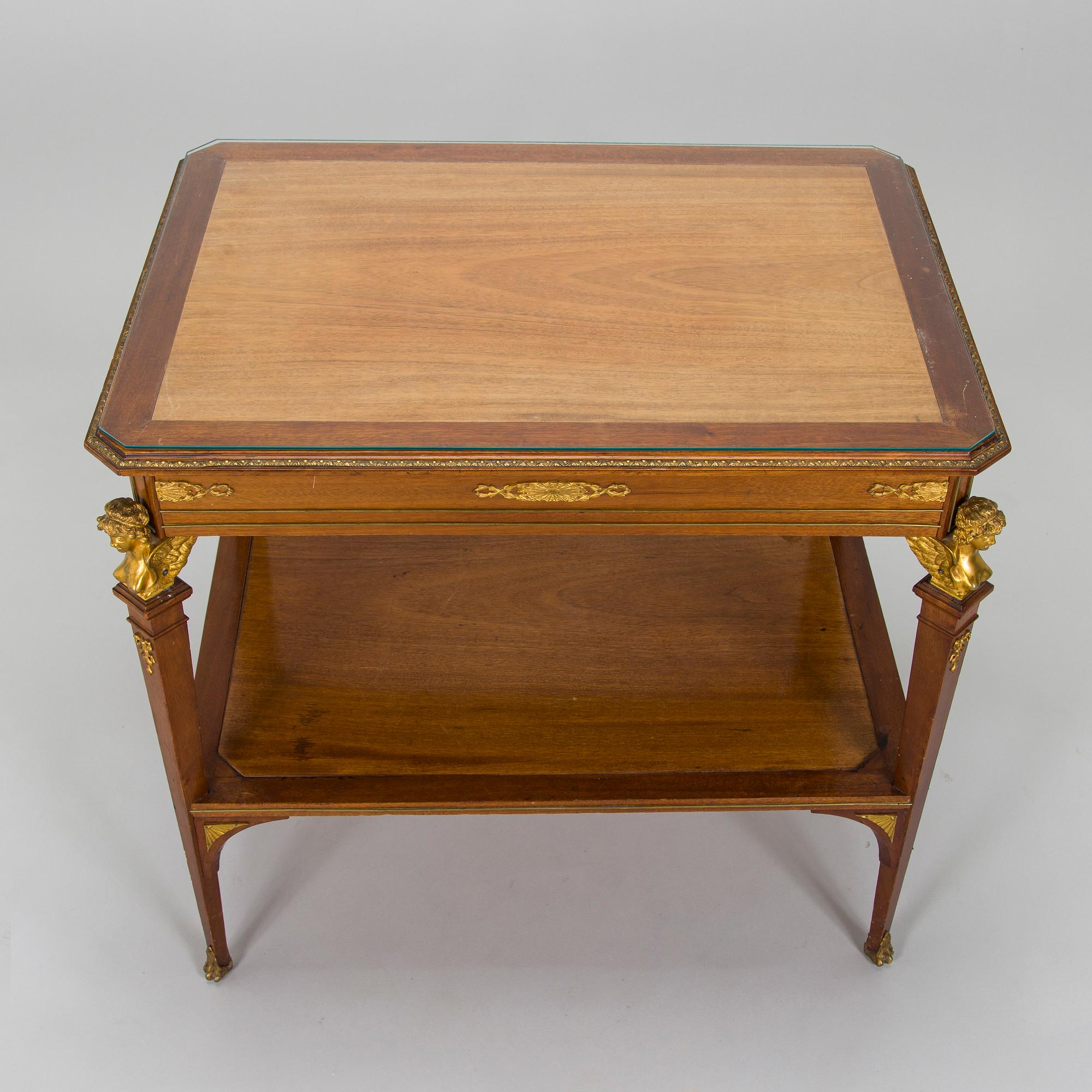 Möblemang, 8 delar, Empirestil, Ryssland, 1900-talets början.