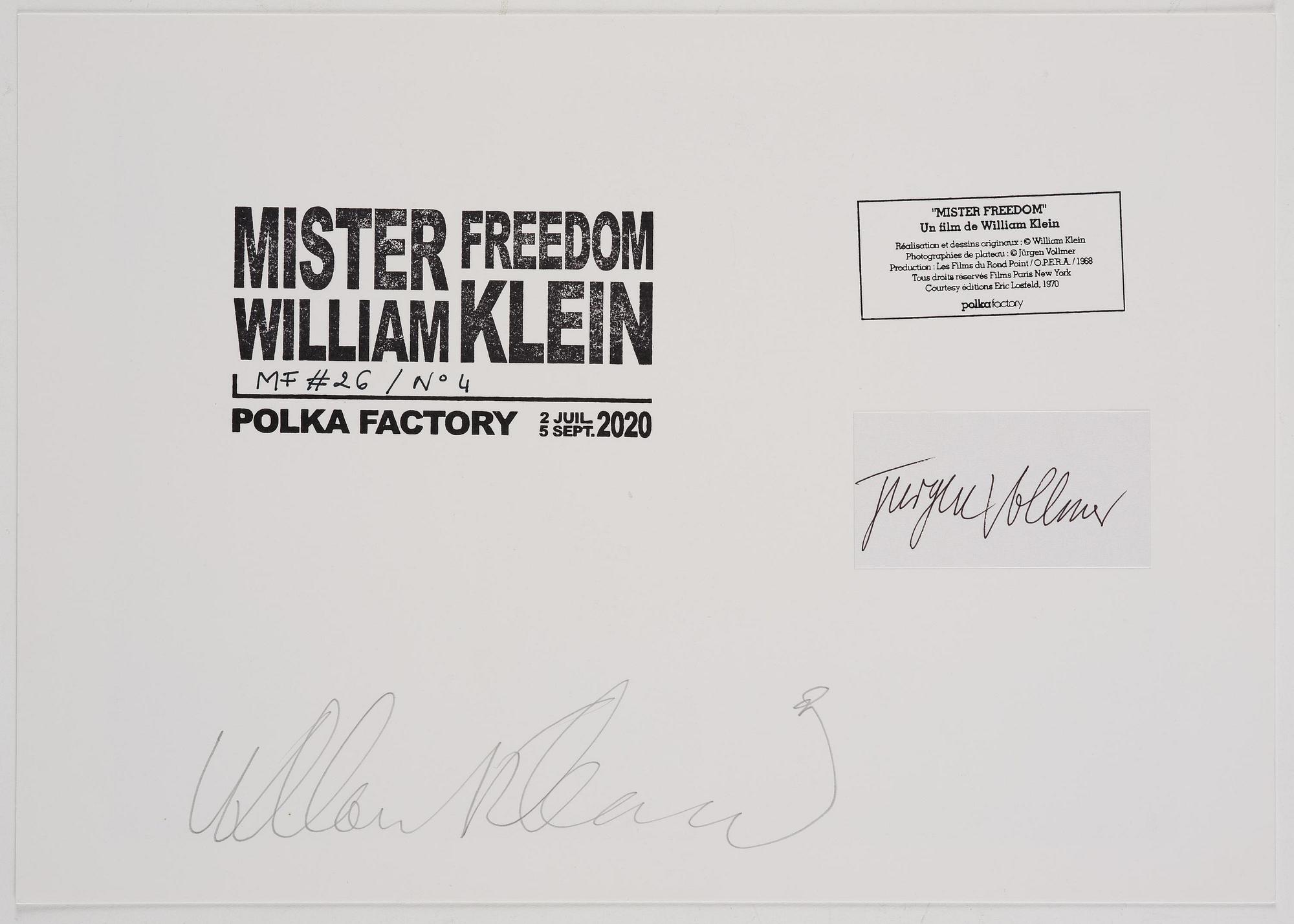 William Klein, ”Mister Freedom koffert - full set edition”, 2020.