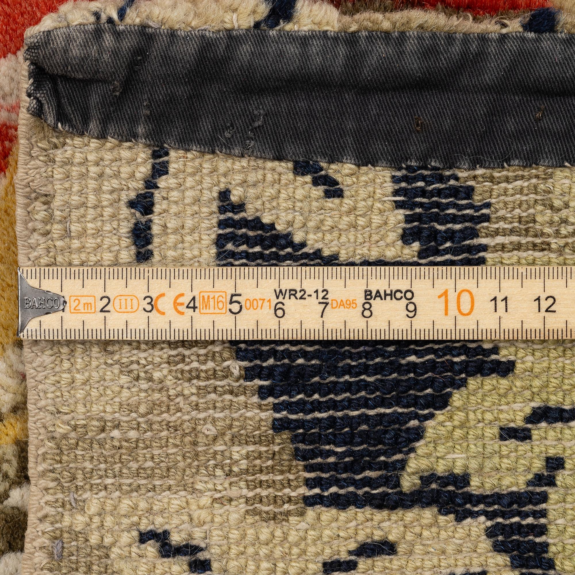 A a pair of semi-antique Baotou, c. 142 x 44 cm.