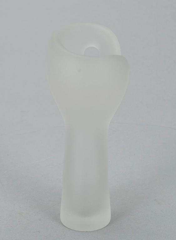 GLASSKULPTUR, "Jättens näve" Sign. Timo Sarpaneva, Iittala -56.