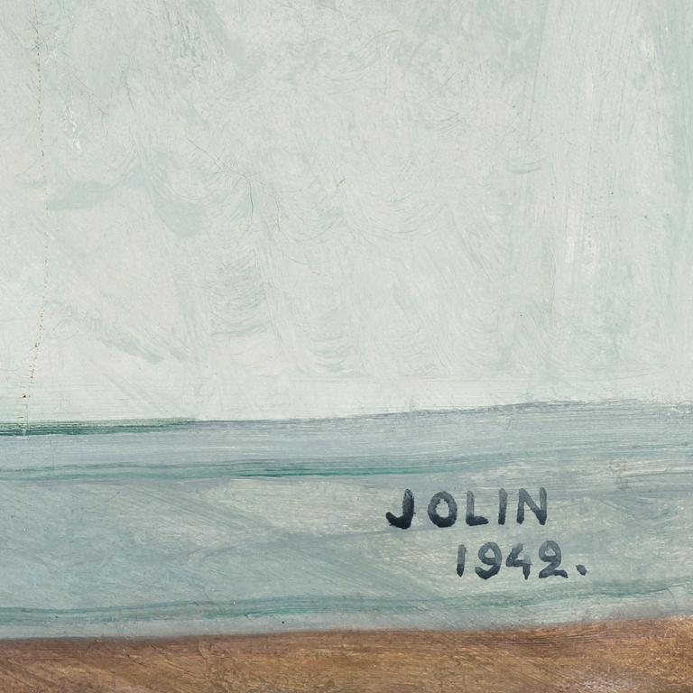 EINAR JOLIN, olja på duk. Sign och dat 1942.