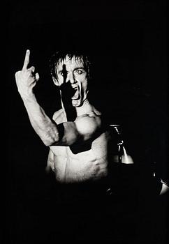 330. Mats Bäcker, "Iggy Pop, Köpenhamn 1977".