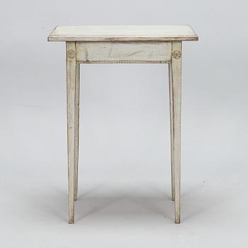 A Gustavian style table, early 20th century.