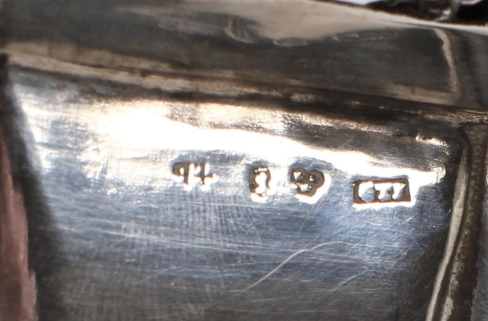 SKÅL, silver, nyrokoko, otydl mästarstämpel, Stockholm, 1800-tal. Vikt ca 318 gram.