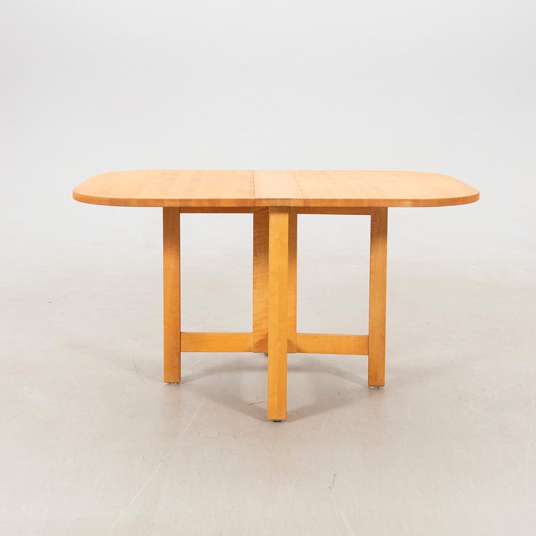 Nils-Göran Gustafsson, drop-leaf table, "Björka", Stolab, later part of the 20th century.