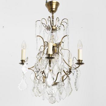 Ljuskrona, rokokostil,  1930-tal.