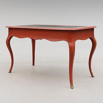 SKRIVBORD, rokokostil, 1800-talets andra hälft.