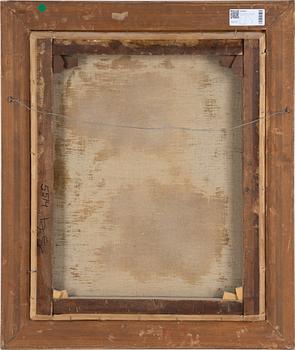 Anna Nordgren, oil on canvas, signed and dated 1879.
