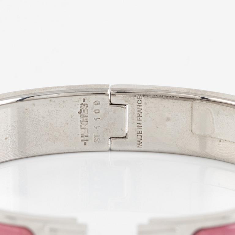 Hermès, a 'Clic H' bracelet.